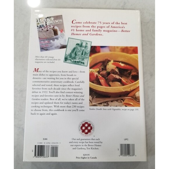 Better Homes & Gardens 75 Years of All-time Favorites: Main Dishes, Sides etc. - Picture 2 of 12